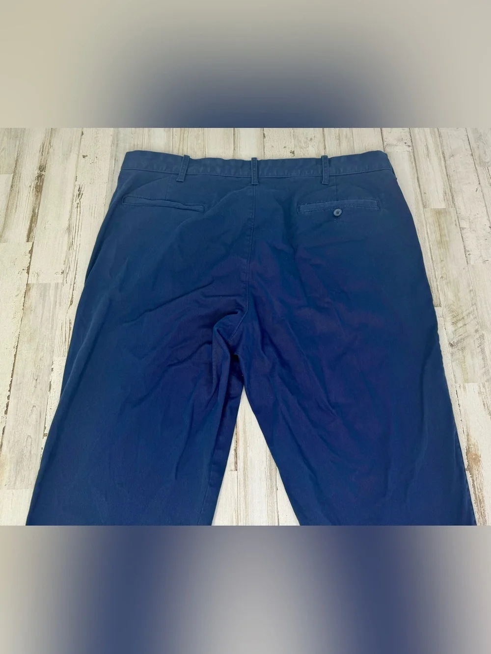 J.Crew Dress Pants Straight 38x31 Mens Blue Cotton Trousers